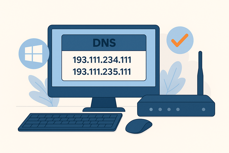 آموزش تنظیم DNS ضدتحریم روی ویندوز لینوکس و مودم
